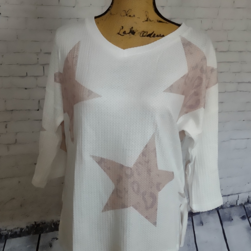 Waffle Knit Top